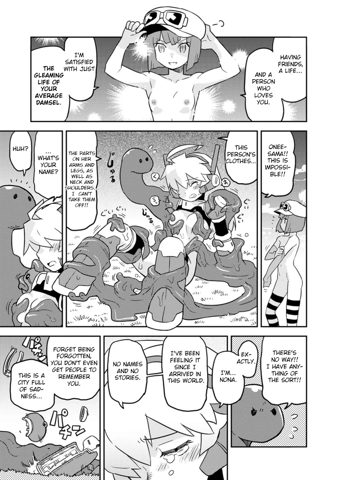 Choukadou Girls Chapter 63 page 3 - Chapter 63: The City of Life of Mob Characters 2