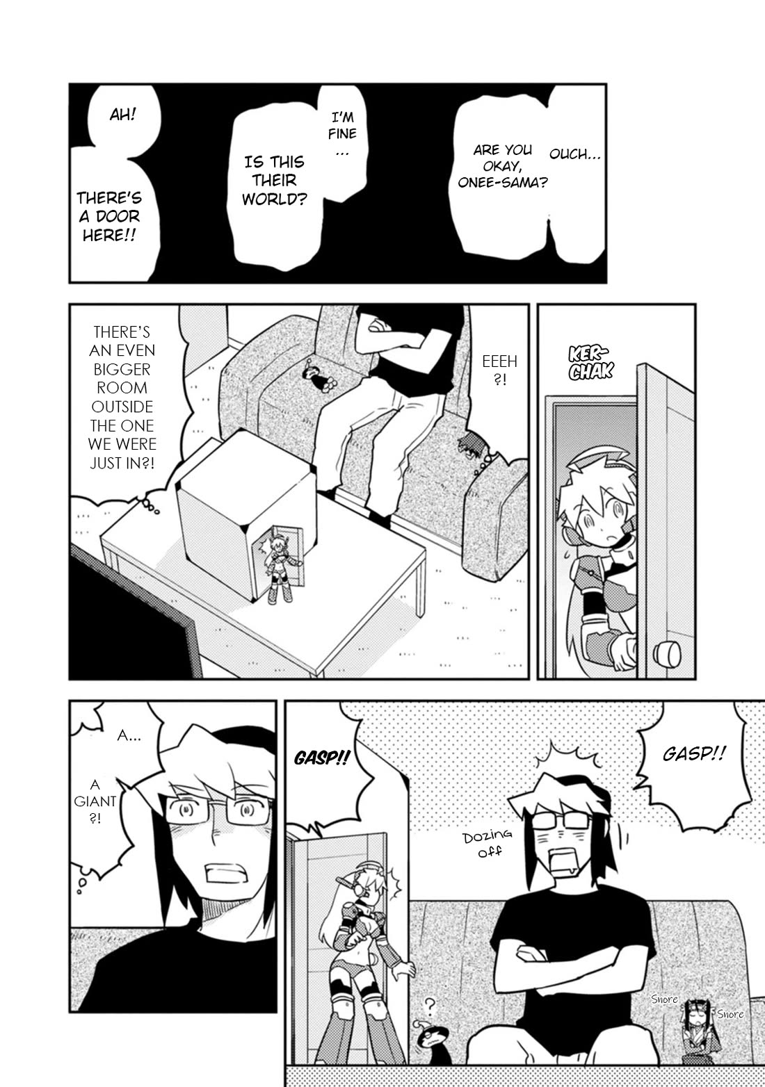 Choukadou Girls Chapter 63 page 6 - Chapter 63: The City of Life of Mob Characters 2