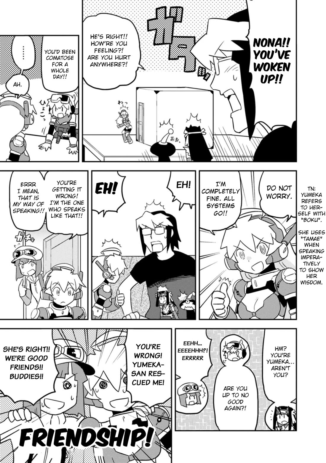 Choukadou Girls Chapter 63 page 7 - Chapter 63: The City of Life of Mob Characters 2