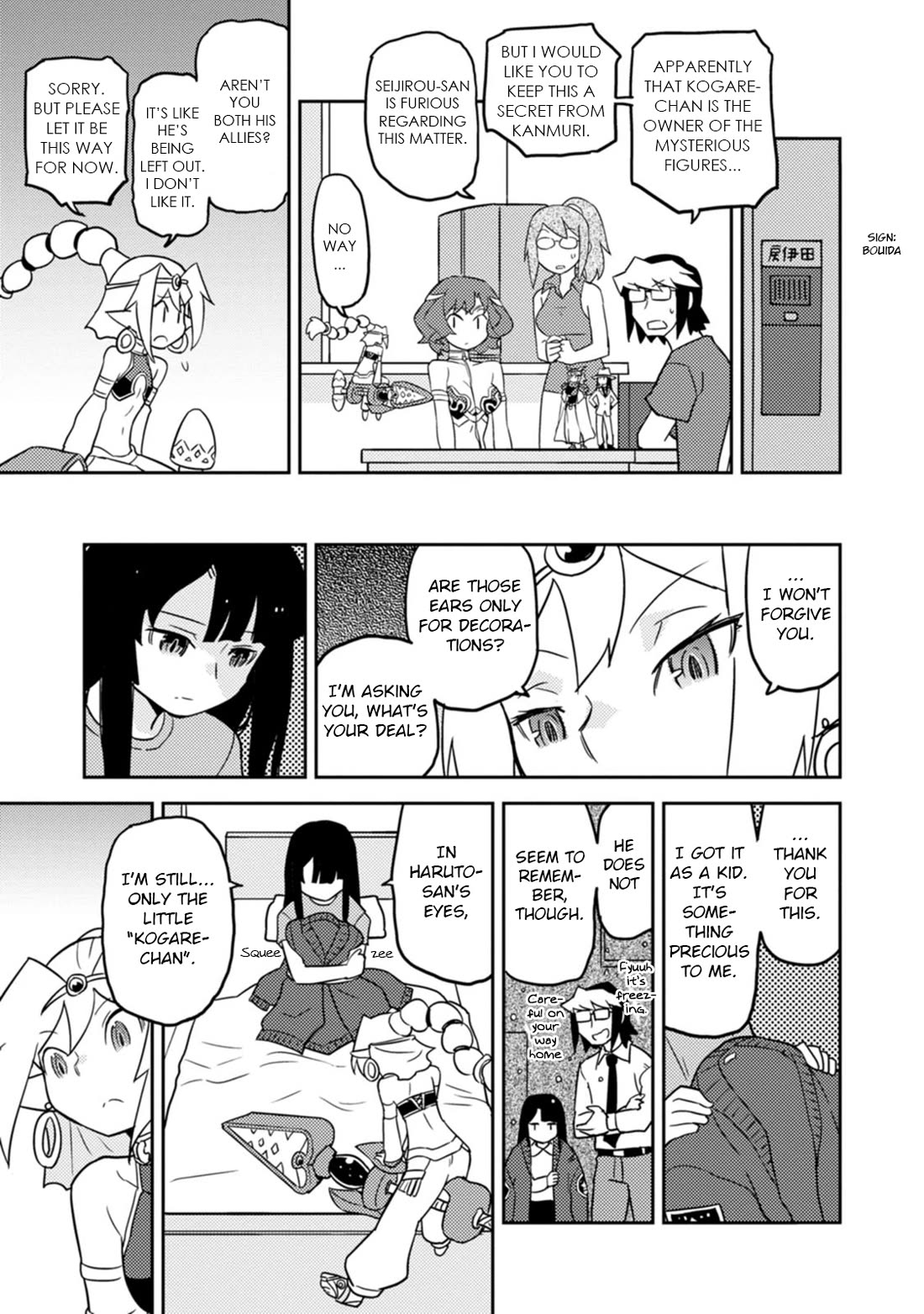 Choukadou Girls Chapter 64 page 11 - Chapter 64: If it's 1/6 We'll Take it