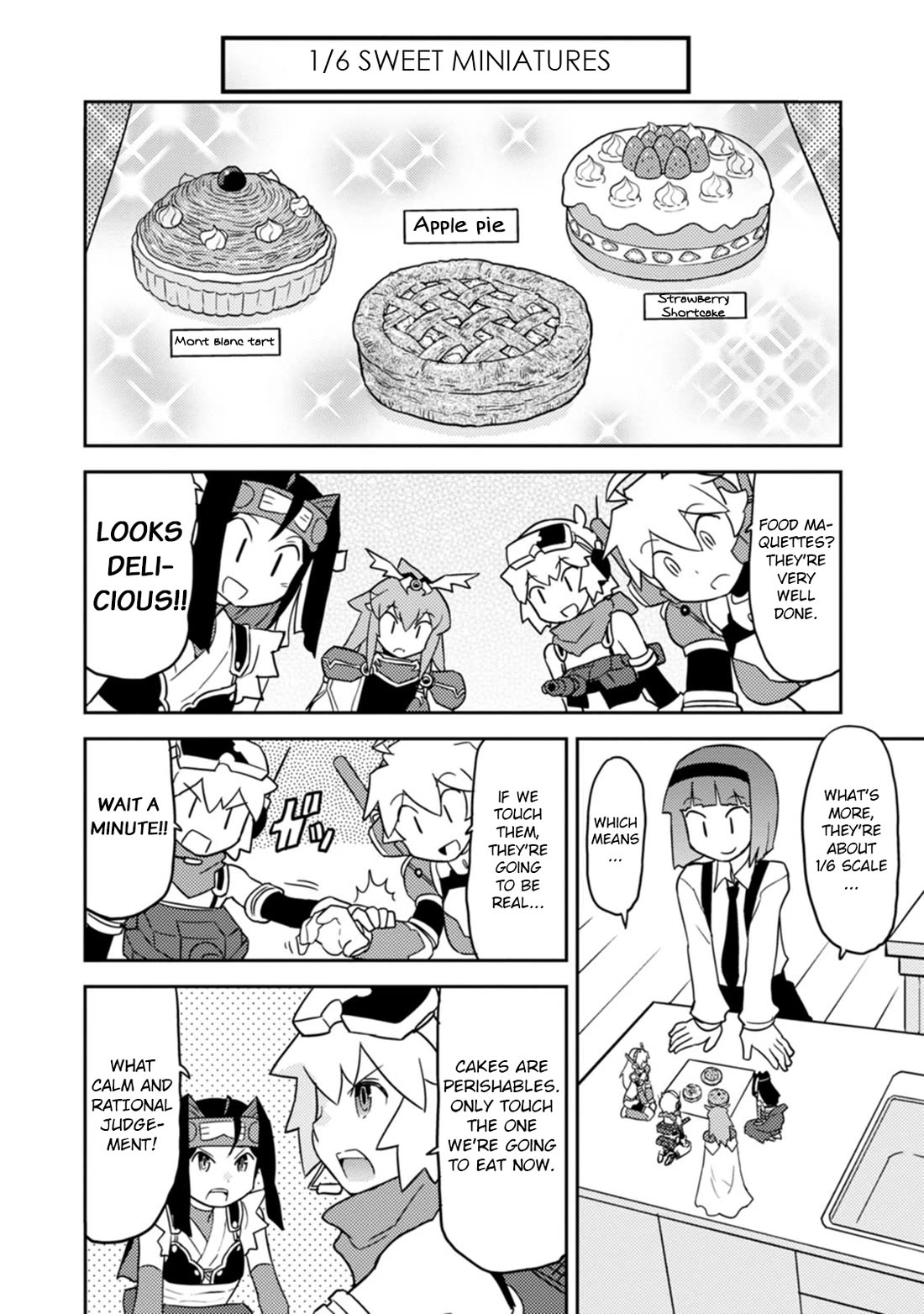 Choukadou Girls Chapter 64 page 6 - Chapter 64: If it's 1/6 We'll Take it