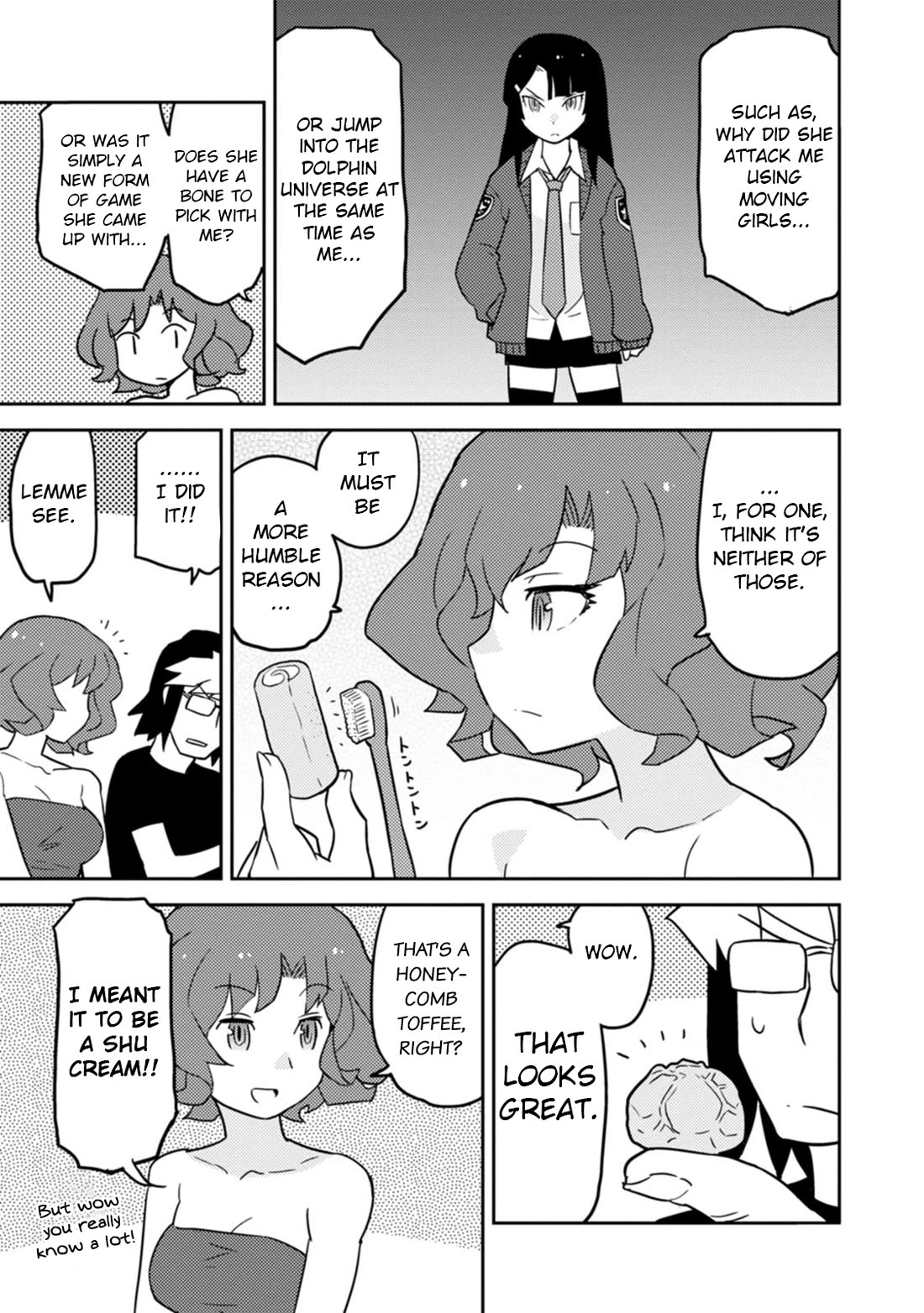 Choukadou Girls Chapter 64 page 9 - Chapter 64: If it's 1/6 We'll Take it