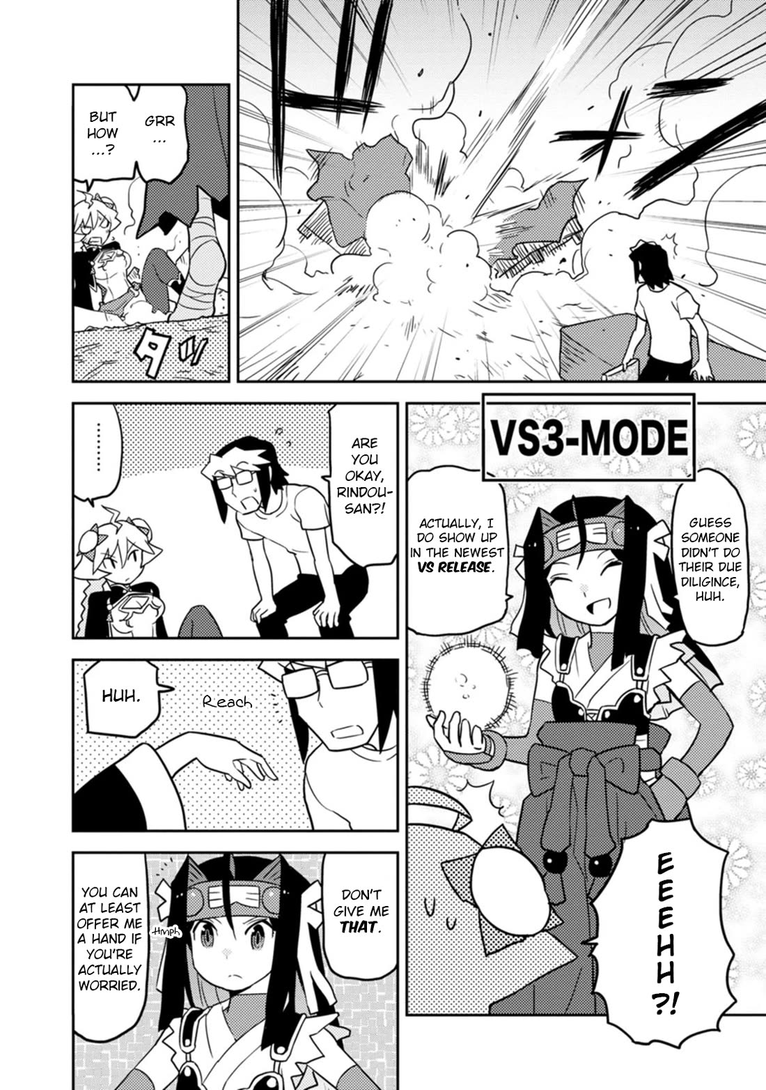 Choukadou Girls Chapter 65 page 6 - Chapter 65: Choose!! Your Only Mode for Me 1