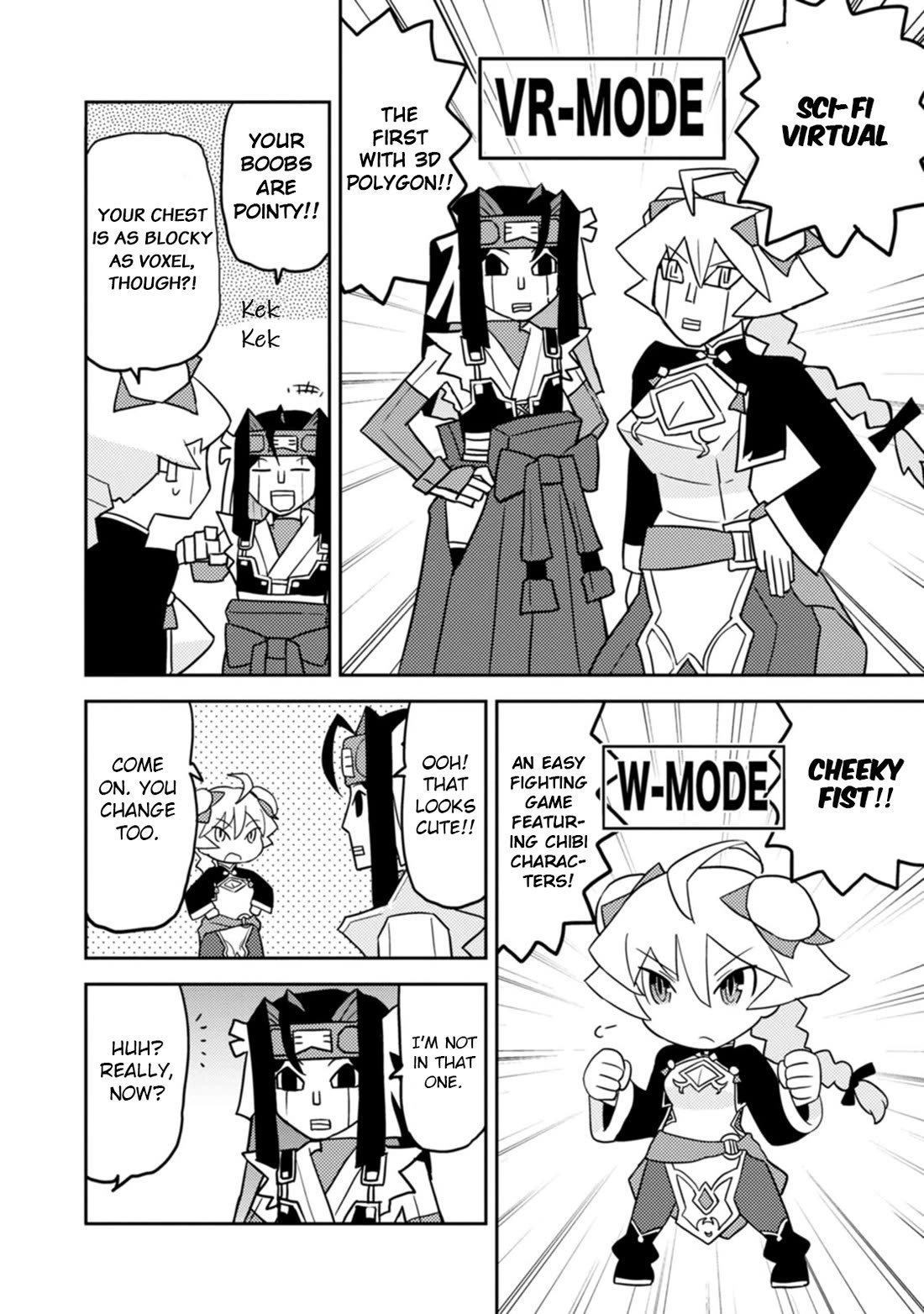 Choukadou Girls Chapter 65 page 8 - Chapter 65: Choose!! Your Only Mode for Me 1