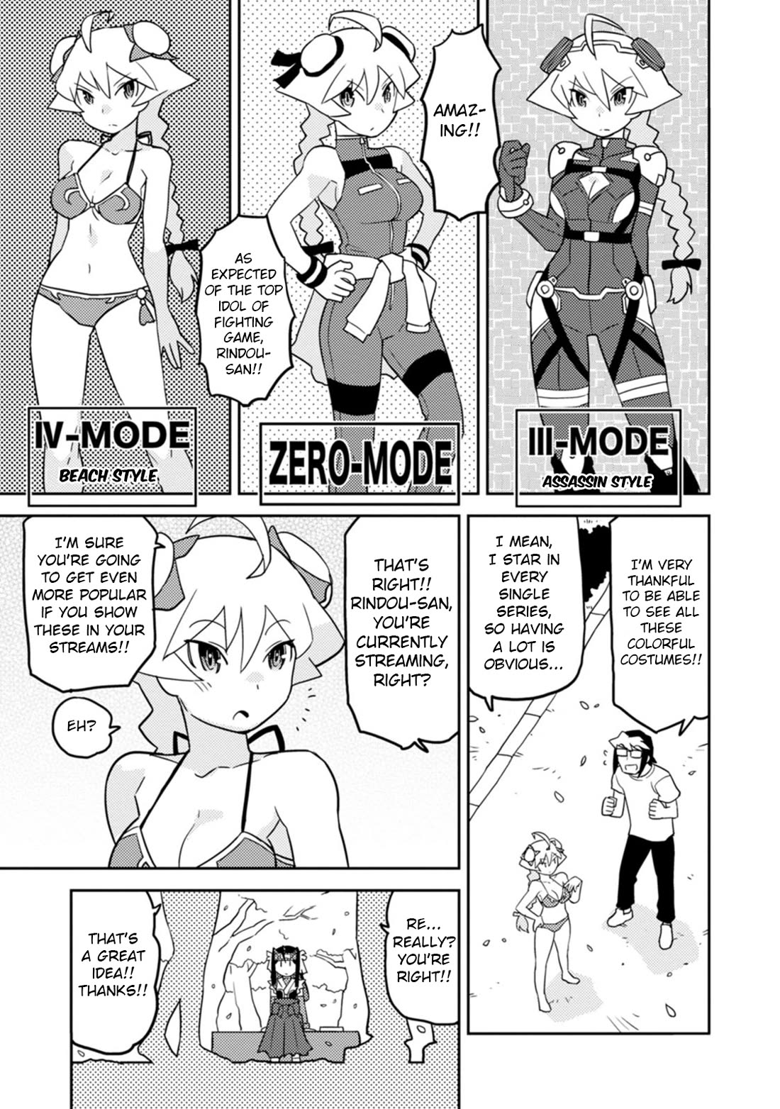 Choukadou Girls Chapter 65 page 9 - Chapter 65: Choose!! Your Only Mode for Me 1