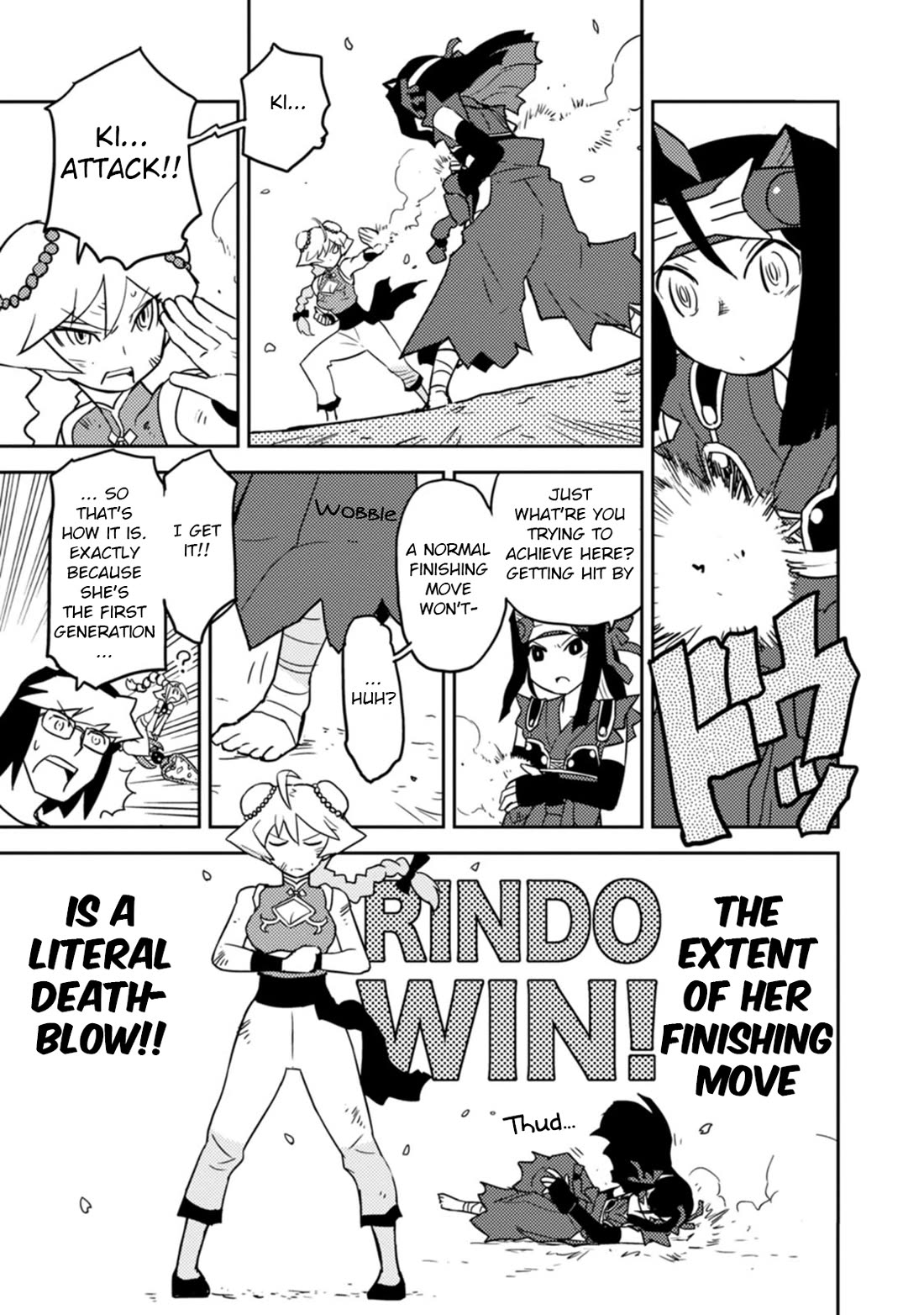 Choukadou Girls Chapter 66 page 11 - Chapter 66: Choose!! Your Only Mode for Me 2