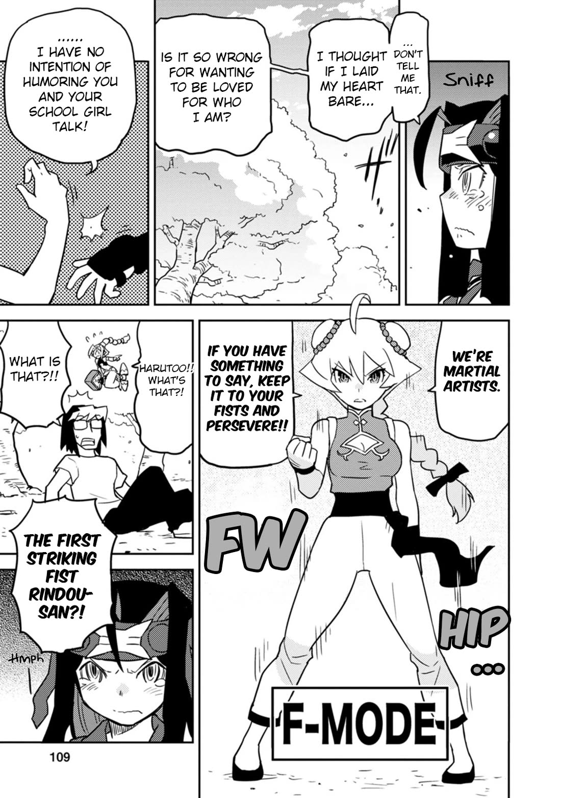 Choukadou Girls Chapter 66 page 9 - Chapter 66: Choose!! Your Only Mode for Me 2