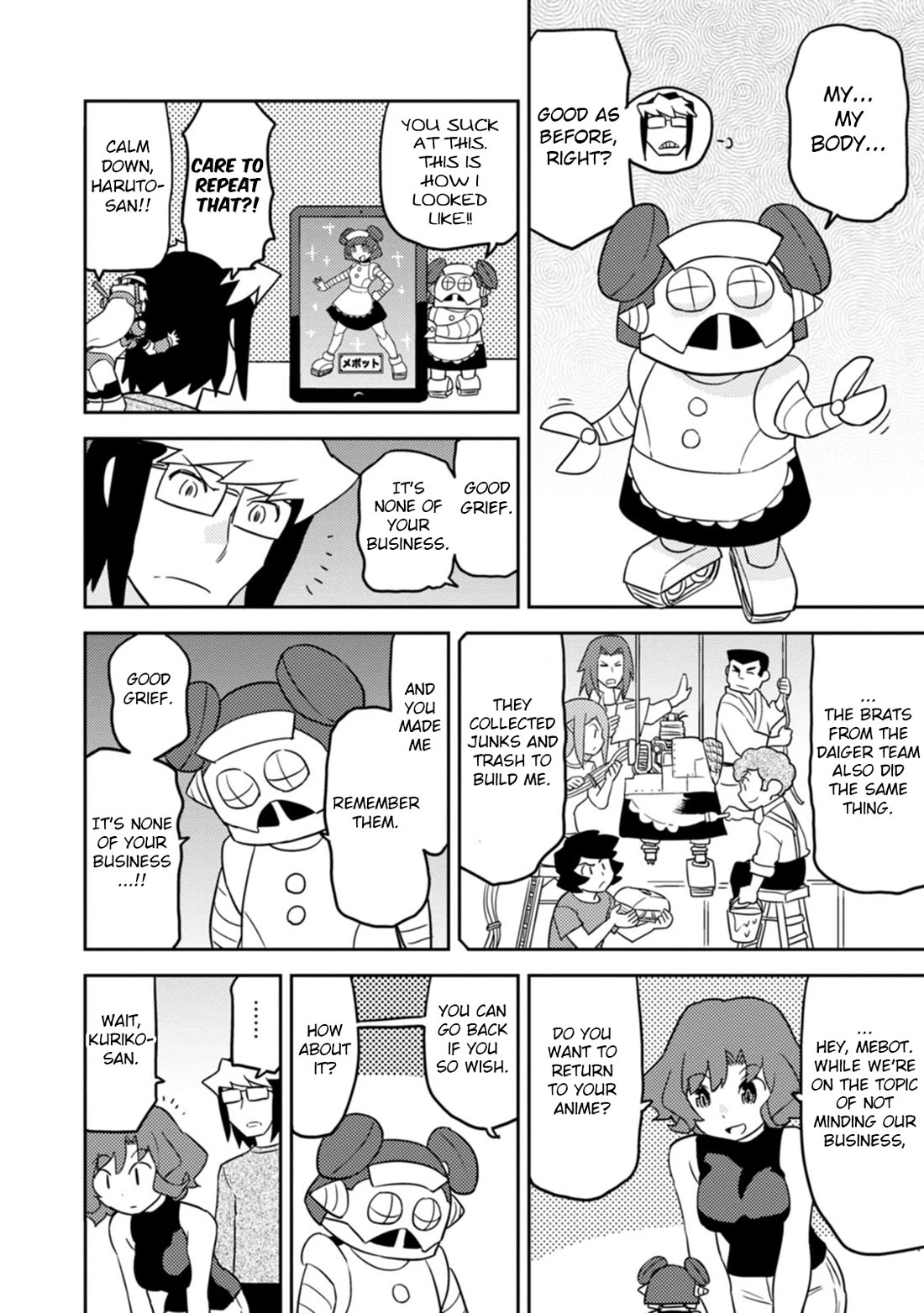 Choukadou Girls Chapter 67 page 10 - Chapter 67: Odds and Ends