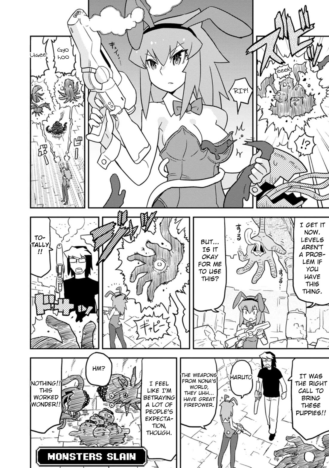 Choukadou Girls Chapter 68 page 10 - Chapter 68: The Great Hero is Level 1