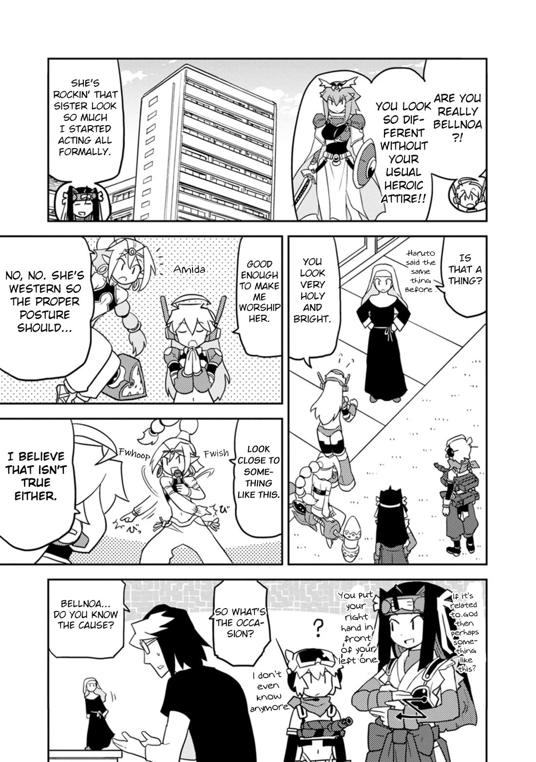 Choukadou Girls Chapter 68 page 3 - Chapter 68: The Great Hero is Level 1