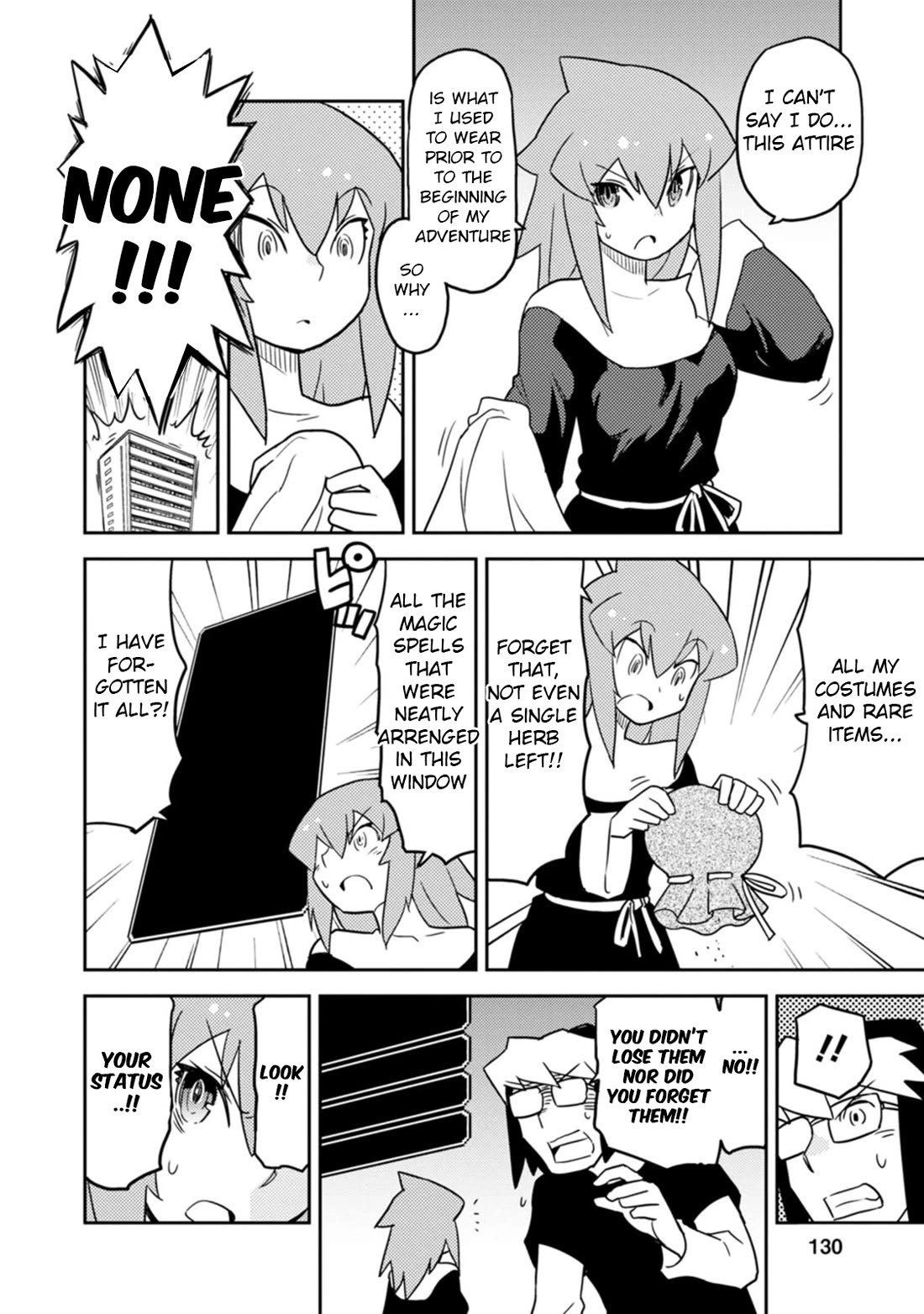 Choukadou Girls Chapter 68 page 4 - Chapter 68: The Great Hero is Level 1