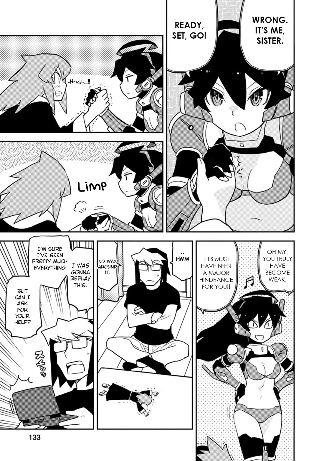 Choukadou Girls Chapter 68 page 7 - Chapter 68: The Great Hero is Level 1