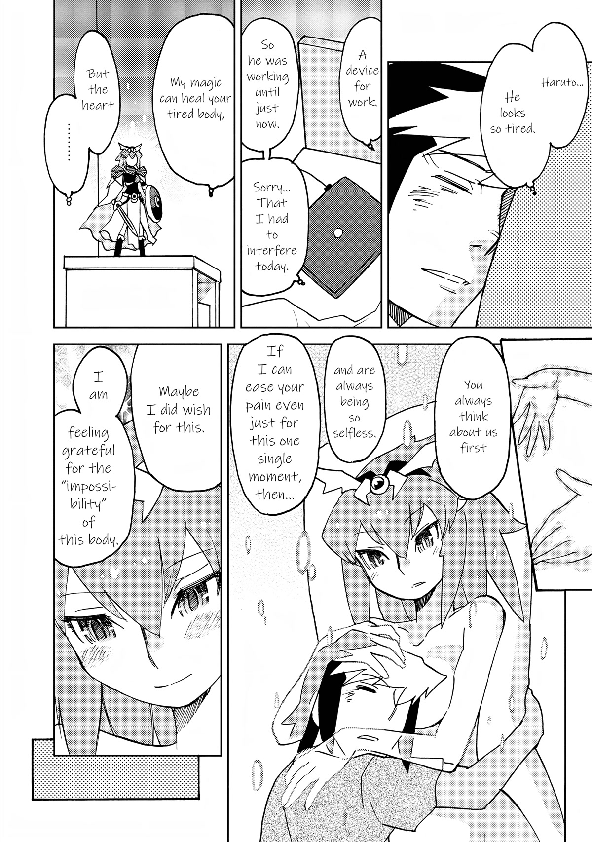 Choukadou Girls Chapter 7 page 12 - Chapter 7: No Way I'm A Pillow