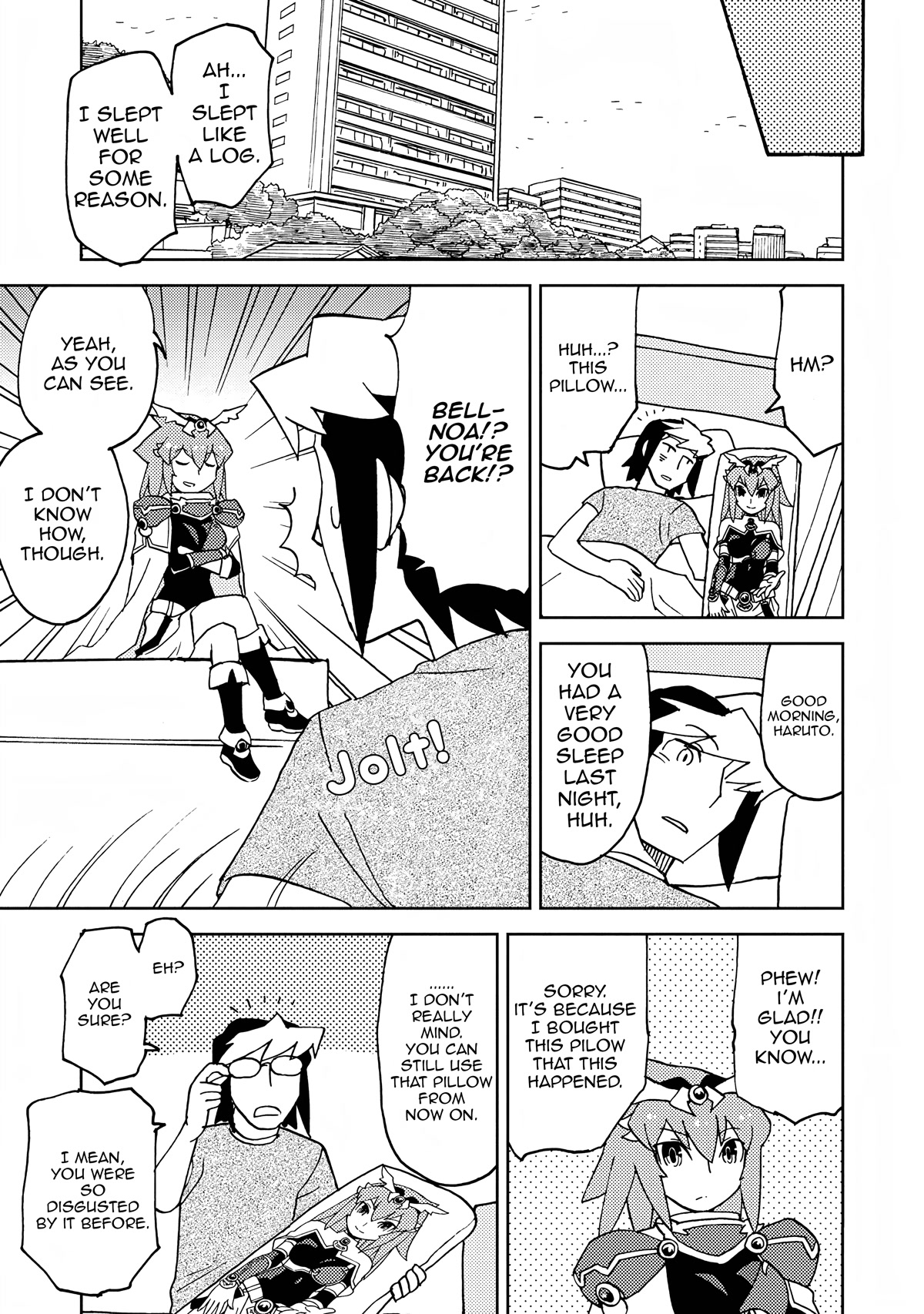 Choukadou Girls Chapter 7 page 13 - Chapter 7: No Way I'm A Pillow