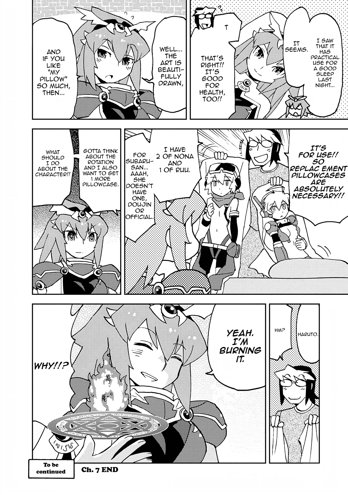 Choukadou Girls Chapter 7 page 14 - Chapter 7: No Way I'm A Pillow