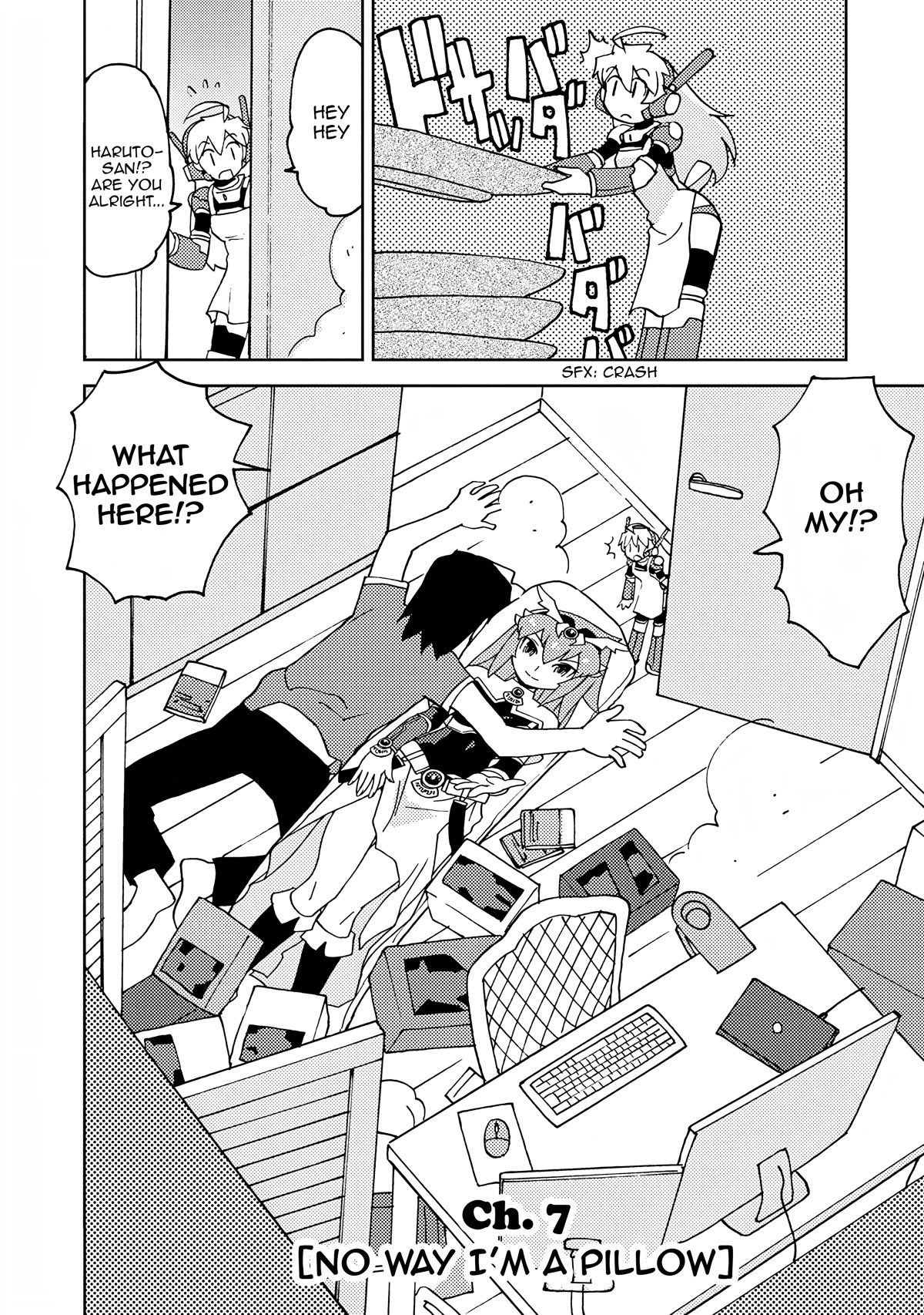 Choukadou Girls Chapter 7 page 2 - Chapter 7: No Way I'm A Pillow