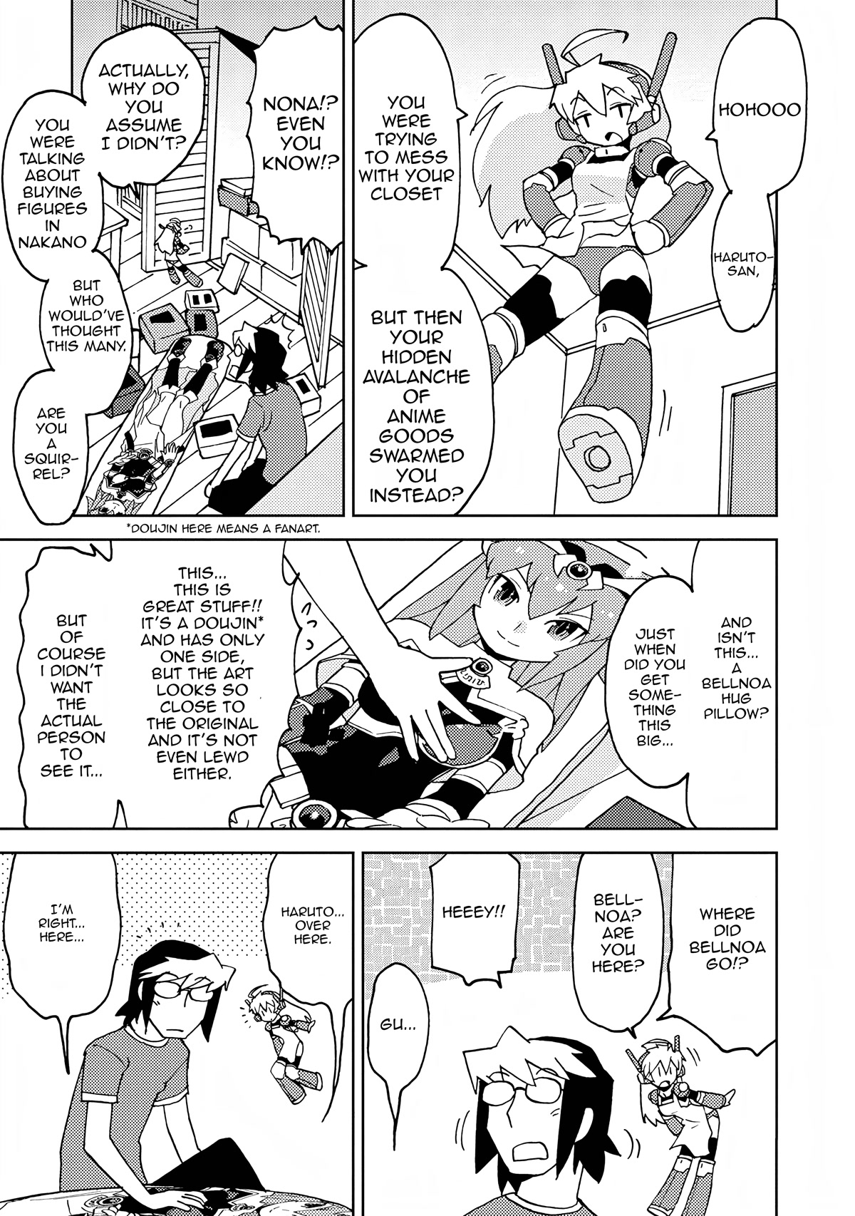 Choukadou Girls Chapter 7 page 3 - Chapter 7: No Way I'm A Pillow