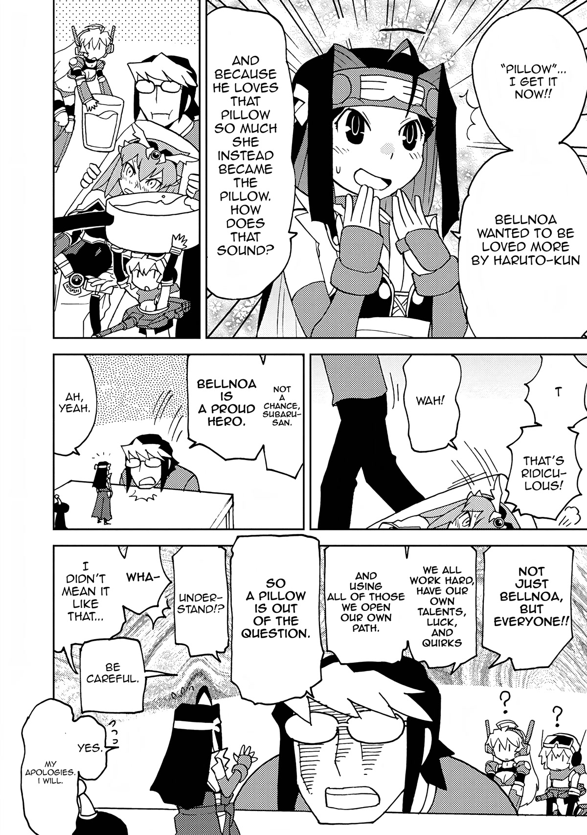 Choukadou Girls Chapter 7 page 8 - Chapter 7: No Way I'm A Pillow