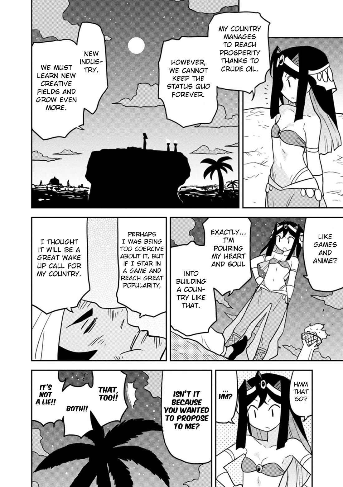 Choukadou Girls Chapter 71 page 12 - Chapter 71: One Day, a Prince