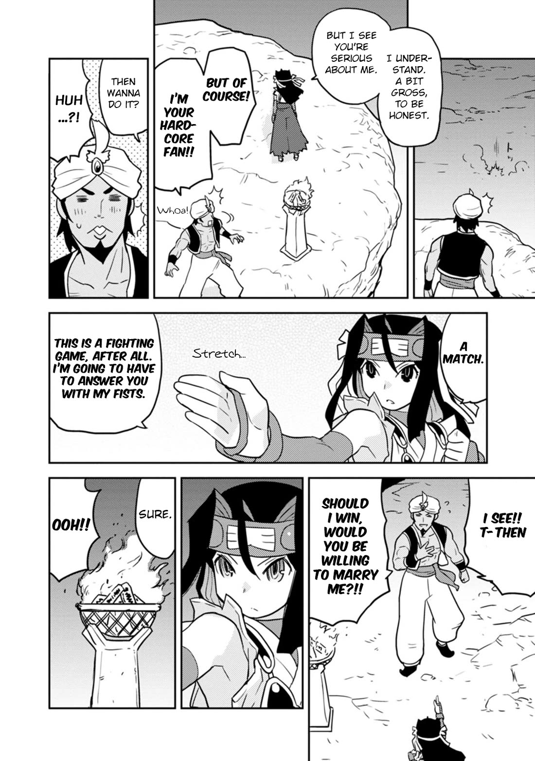 Choukadou Girls Chapter 71 page 8 - Chapter 71: One Day, a Prince