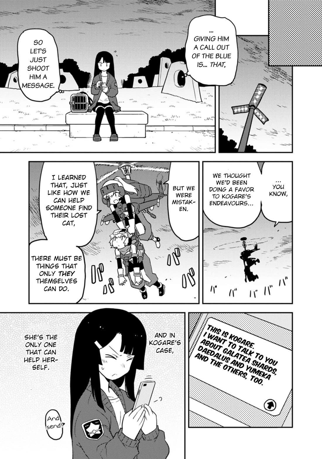 Choukadou Girls Chapter 72 page 11 - Chapter 72: Hitoma Ruu and the Reward of Pride