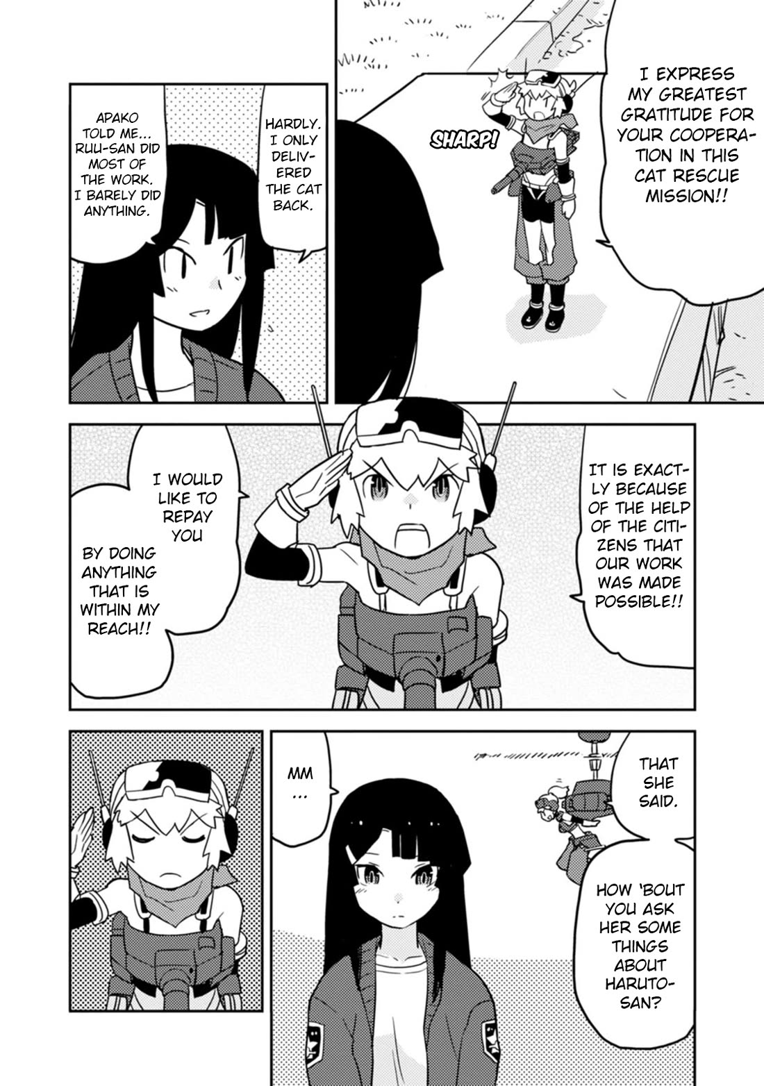 Choukadou Girls Chapter 72 page 8 - Chapter 72: Hitoma Ruu and the Reward of Pride