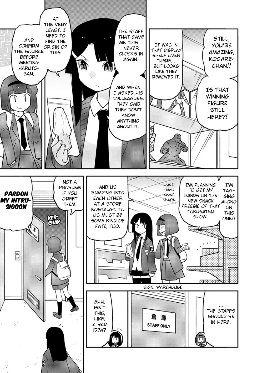 Choukadou Girls Chapter 73 page 7 - Chapter 73: Apparition Princess Oyayubi-Hime-Onna