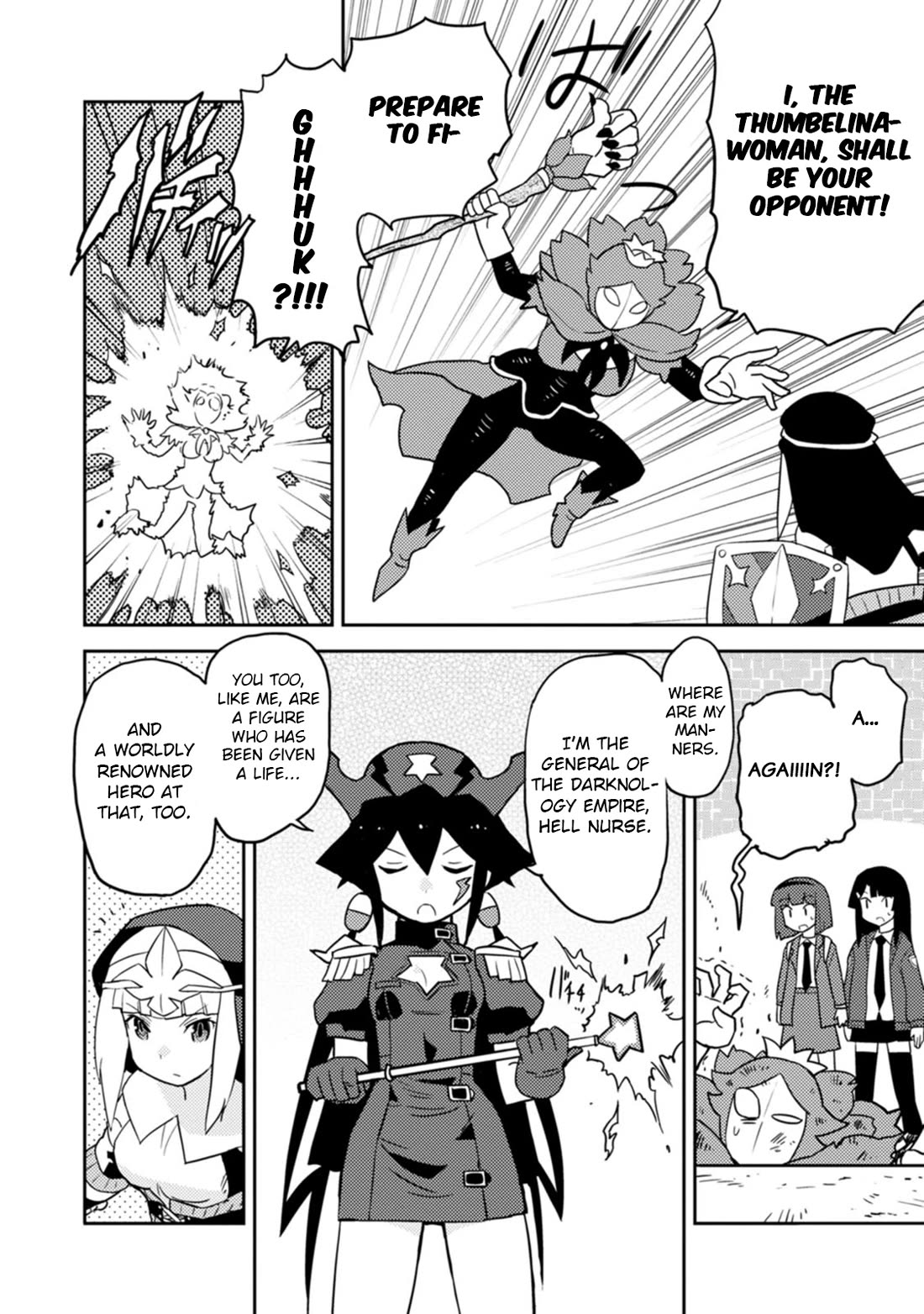 Choukadou Girls Chapter 74 page 2 - Chapter 74: Jeanne in Danger! The Hellish Trap of Hell Nurse