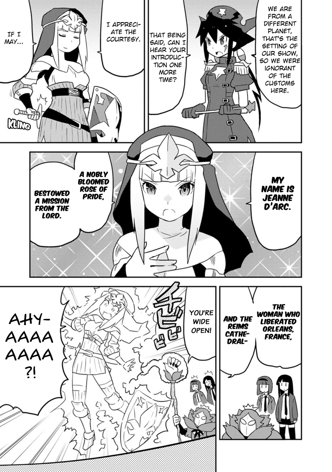 Choukadou Girls Chapter 74 page 3 - Chapter 74: Jeanne in Danger! The Hellish Trap of Hell Nurse