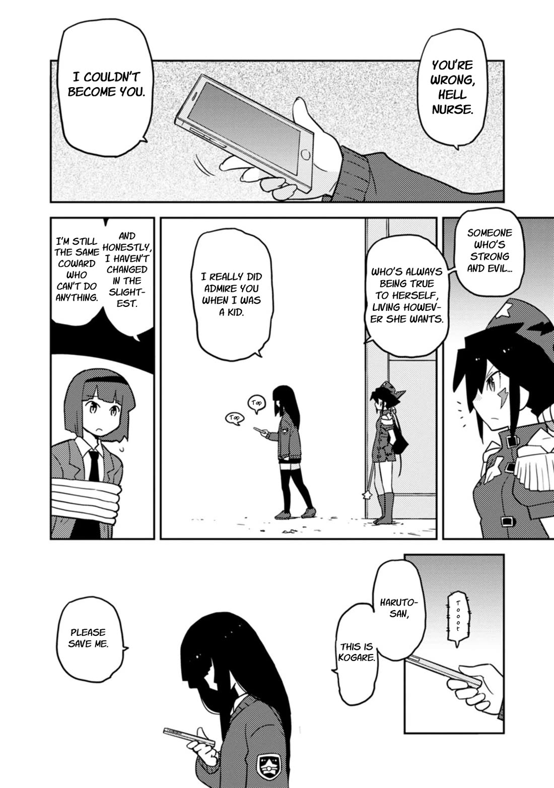 Choukadou Girls Chapter 75 page 10 - Chapter 75: The Fearsome Galatea Operation: SOS from Kogare