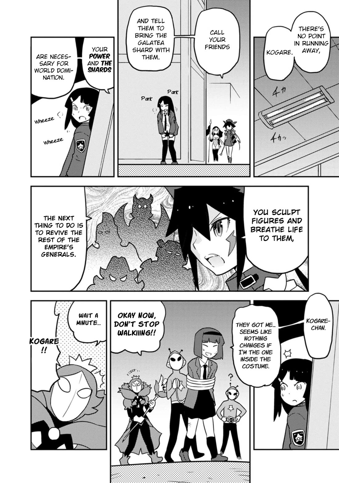 Choukadou Girls Chapter 75 page 8 - Chapter 75: The Fearsome Galatea Operation: SOS from Kogare