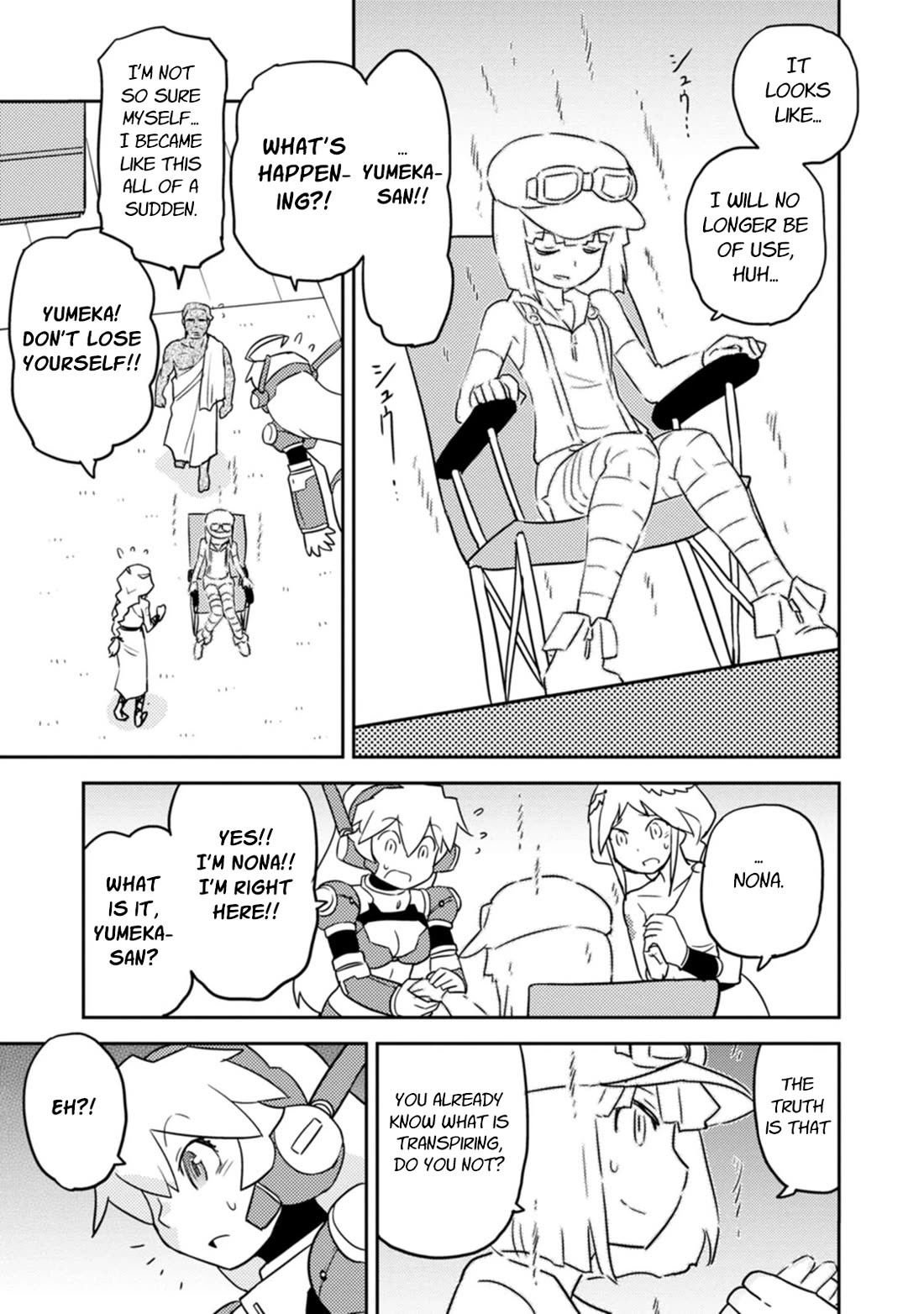 Choukadou Girls Chapter 76 page 11 - Chapter 76: The Supreme Leader of Darknology Revealed!!