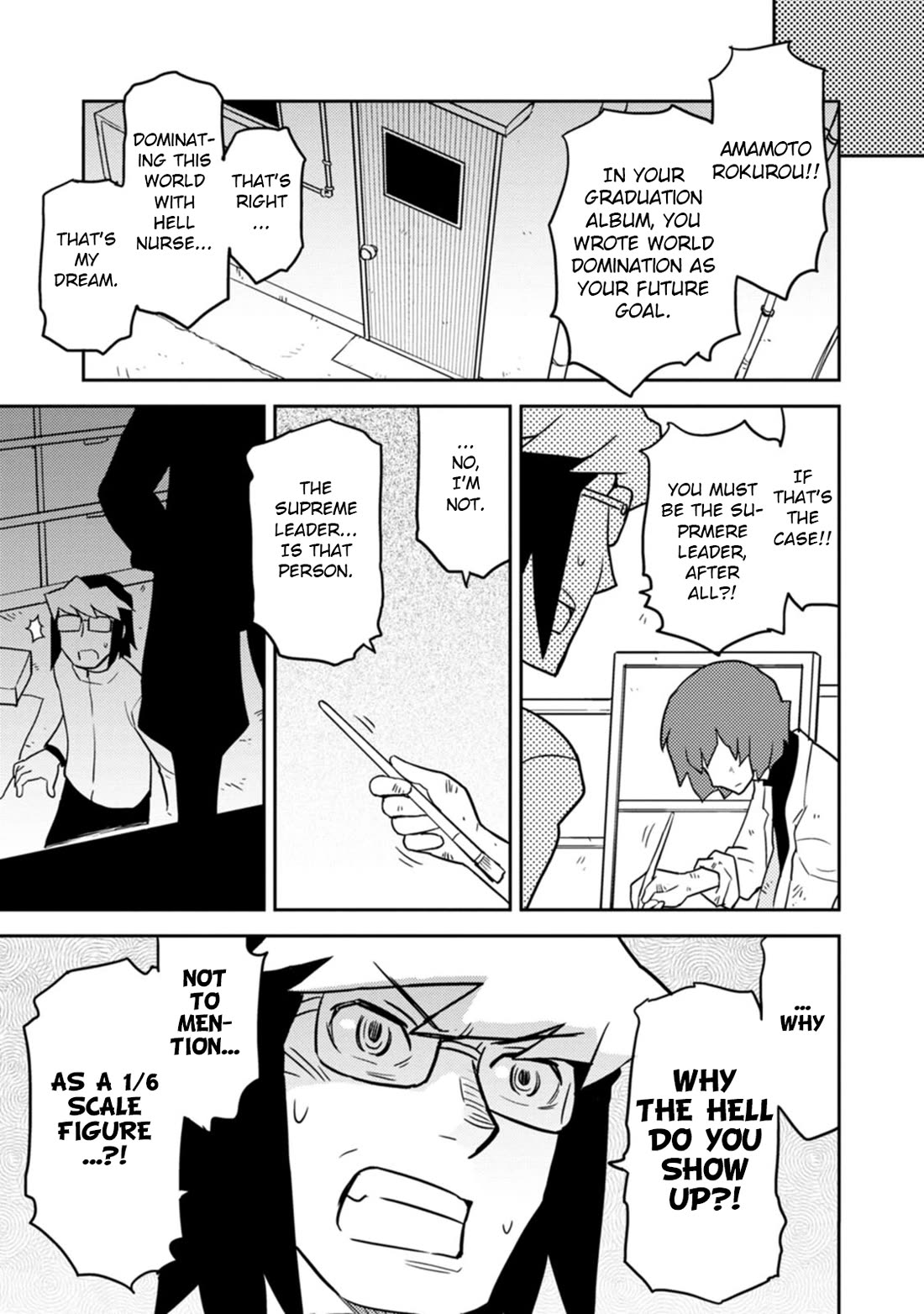 Choukadou Girls Chapter 76 page 13 - Chapter 76: The Supreme Leader of Darknology Revealed!!