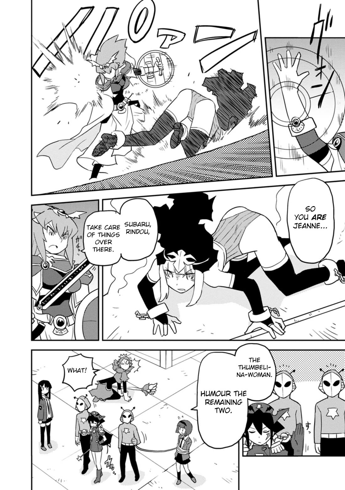 Choukadou Girls Chapter 76 page 4 - Chapter 76: The Supreme Leader of Darknology Revealed!!