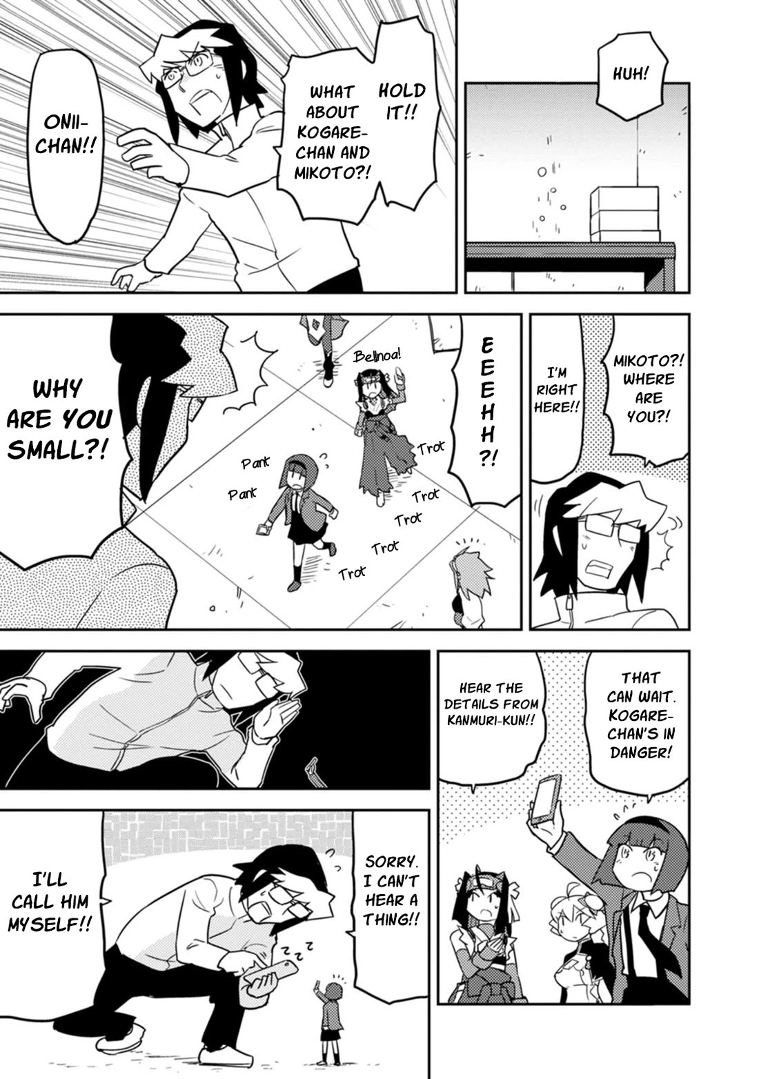 Choukadou Girls Chapter 77 page 11 - Chapter 77: Tatsutagawa Kuguru - The 1/6 Ambition
