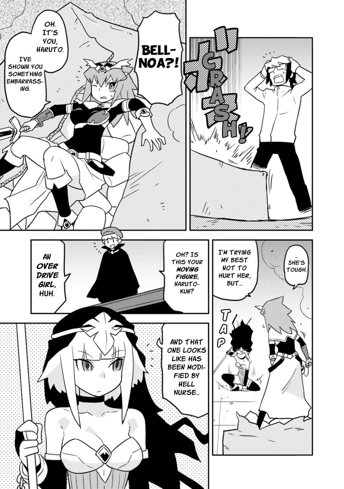 Choukadou Girls Chapter 77 page 9 - Chapter 77: Tatsutagawa Kuguru - The 1/6 Ambition