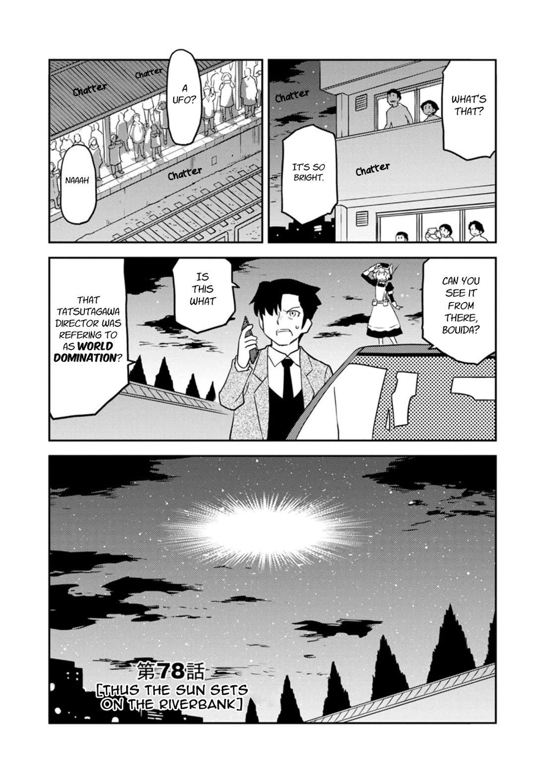 Choukadou Girls Chapter 78 page 1 - Chapter 78: Thus the Sun Sets on the Riverbank