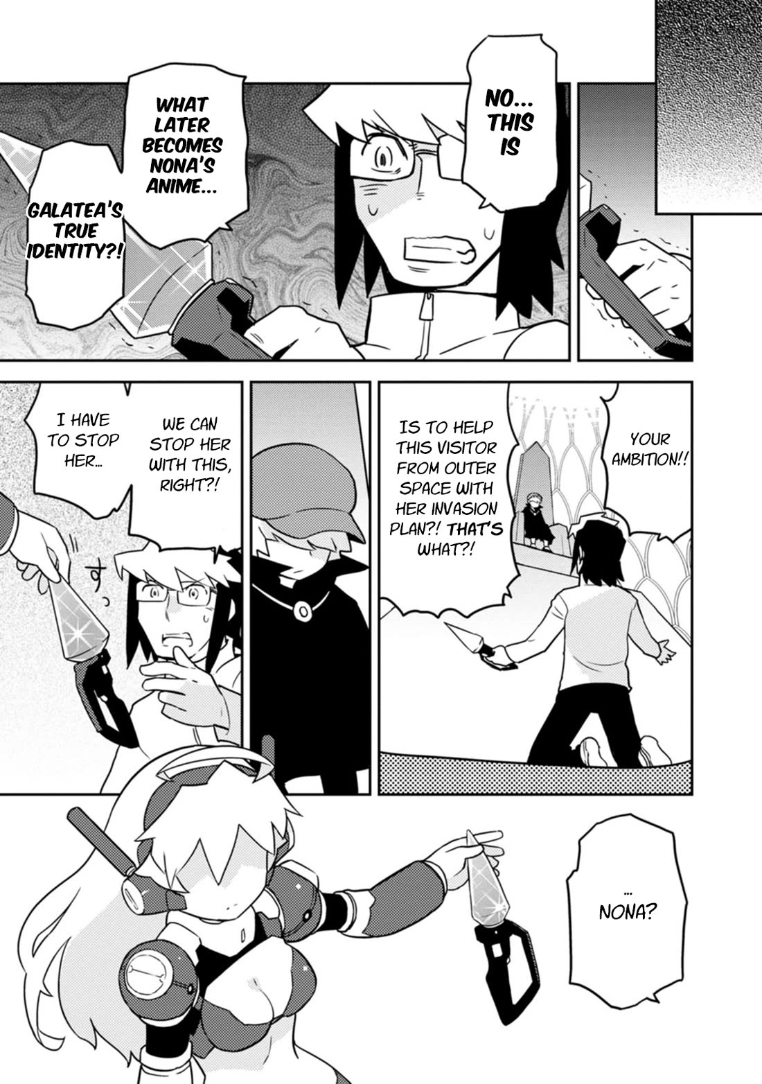 Choukadou Girls Chapter 79 page 13 - Chapter 79: I am Galatea