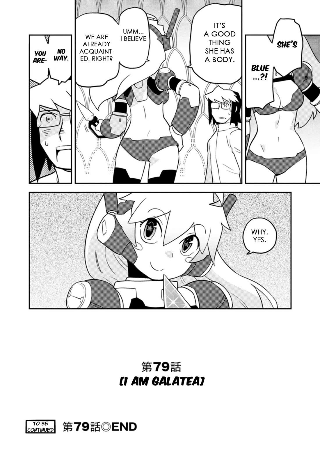 Choukadou Girls Chapter 79 page 14 - Chapter 79: I am Galatea