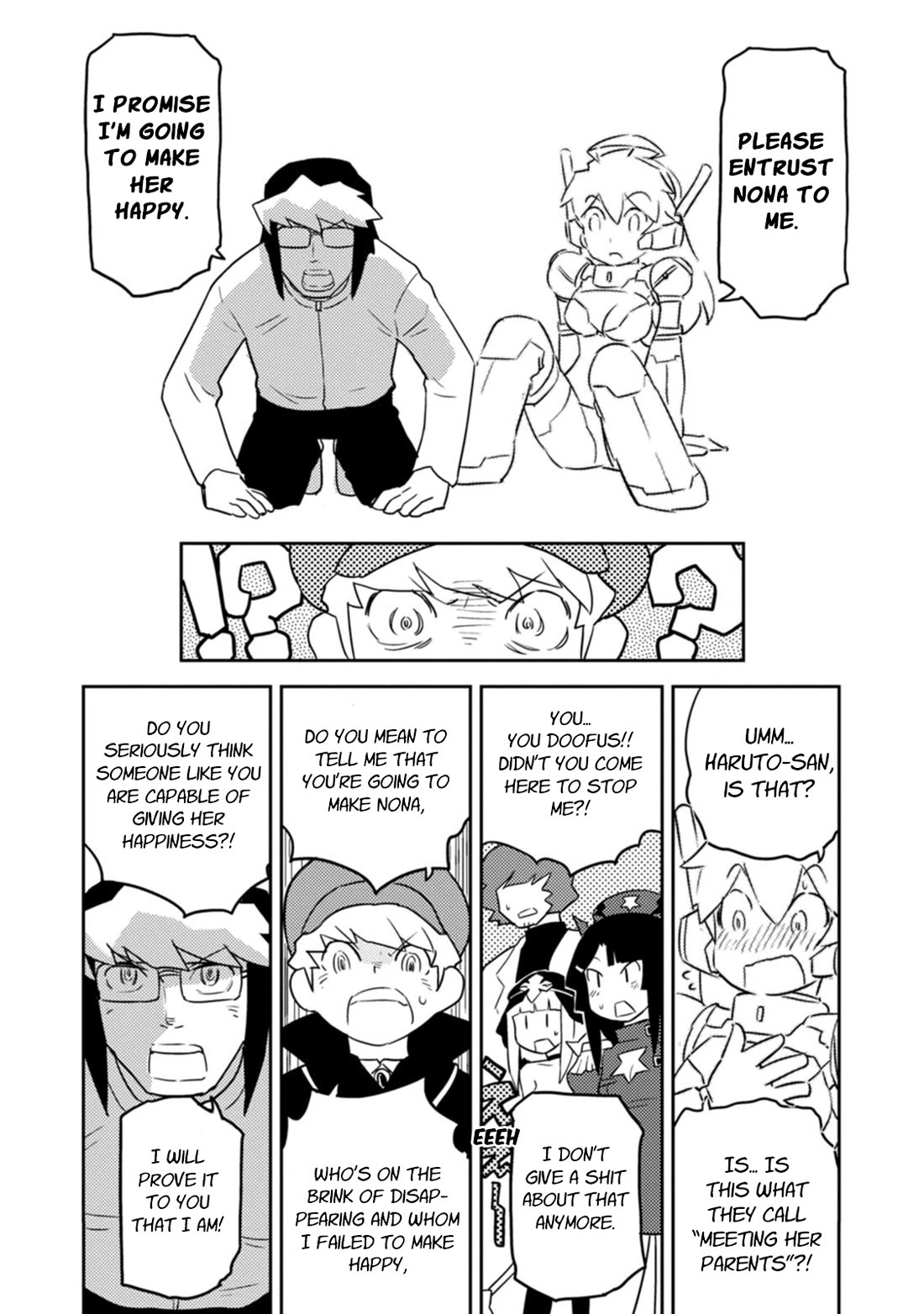 Choukadou Girls Chapter 79 page 9 - Chapter 79: I am Galatea