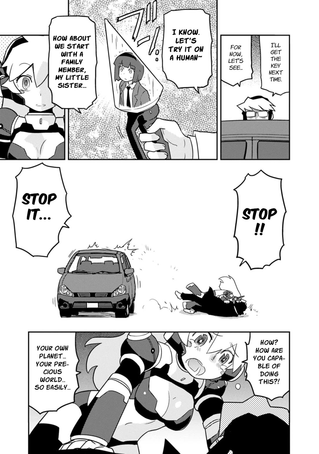 Choukadou Girls Chapter 80 page 9 - Chapter 80: Give This Planet to Me
