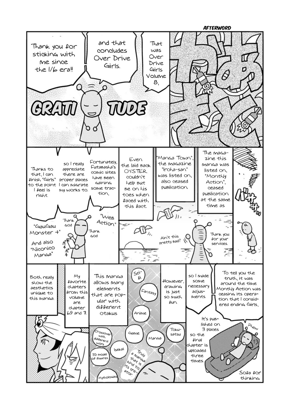 Choukadou Girls Chapter 81 page 17 - Chapter 81: Goodbye, Over Drive Girls [END]