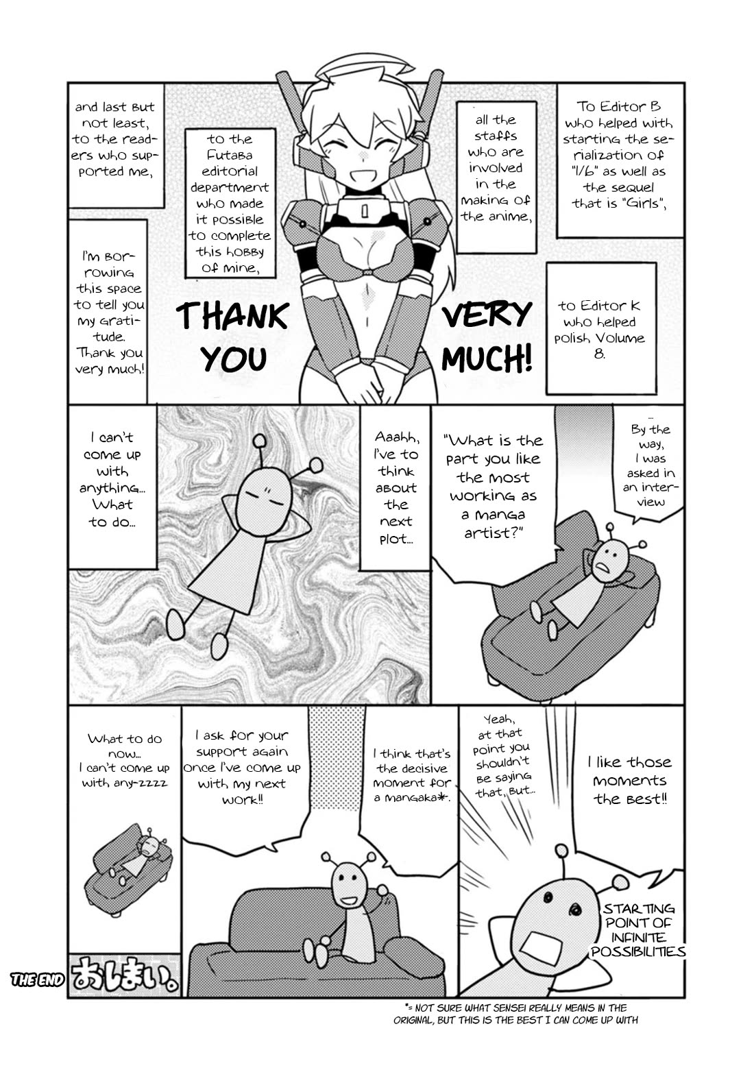 Choukadou Girls Chapter 81 page 18 - Chapter 81: Goodbye, Over Drive Girls [END]