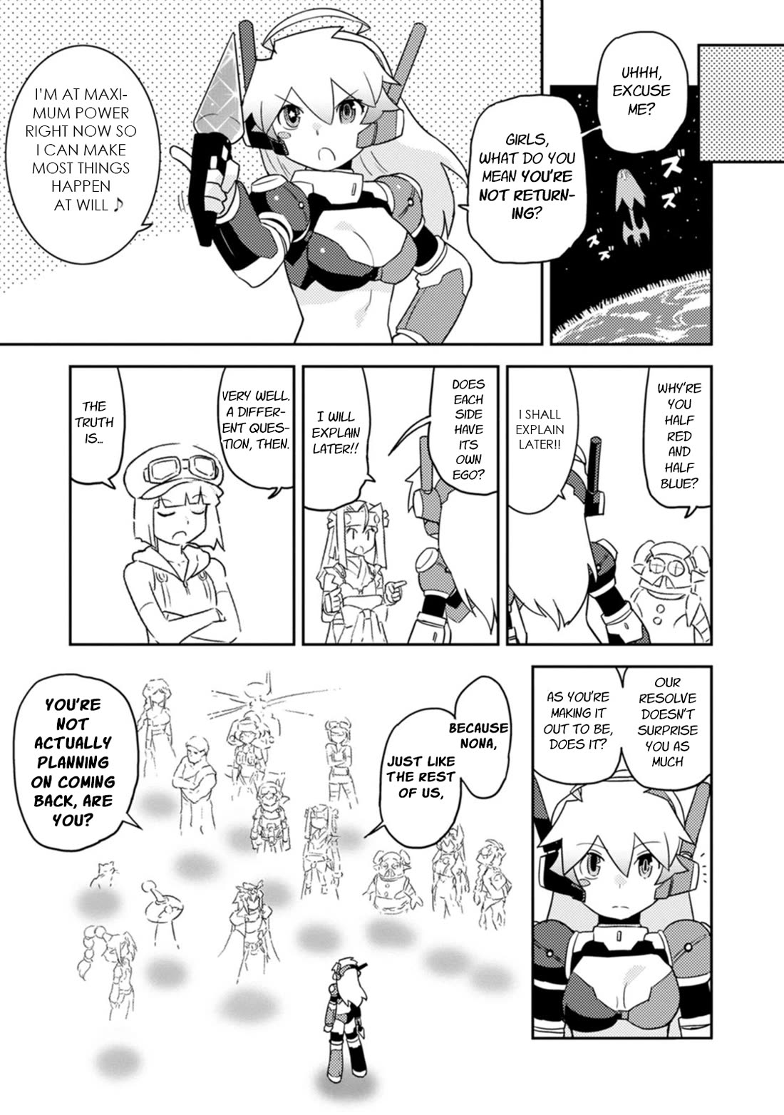 Choukadou Girls Chapter 81 page 5 - Chapter 81: Goodbye, Over Drive Girls [END]