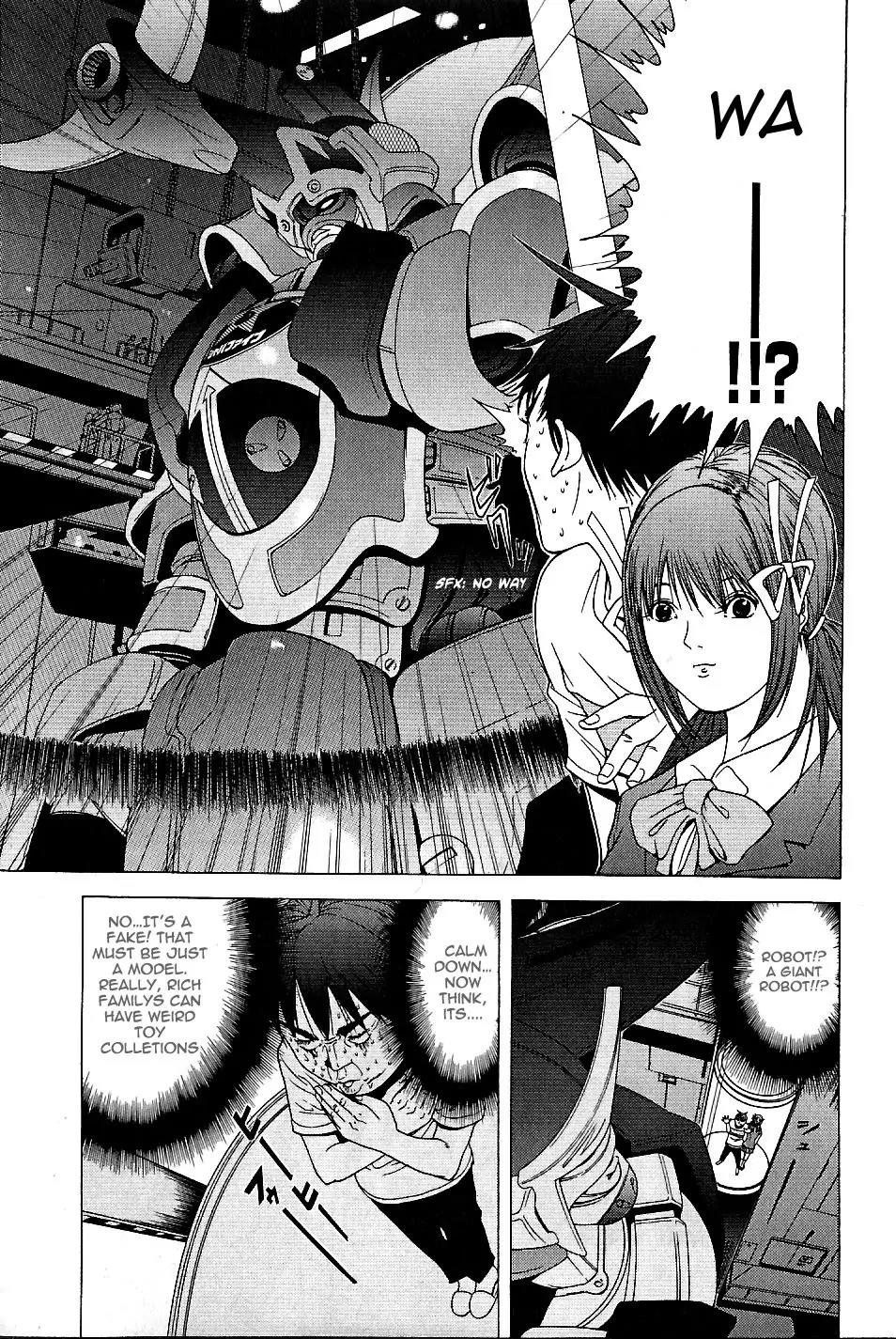 Choumukiryoku Sentai Japafive Chapter 1 page 14 - Chapter 1