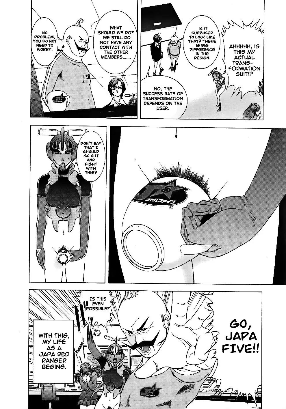 Choumukiryoku Sentai Japafive Chapter 1 page 24 - Chapter 1