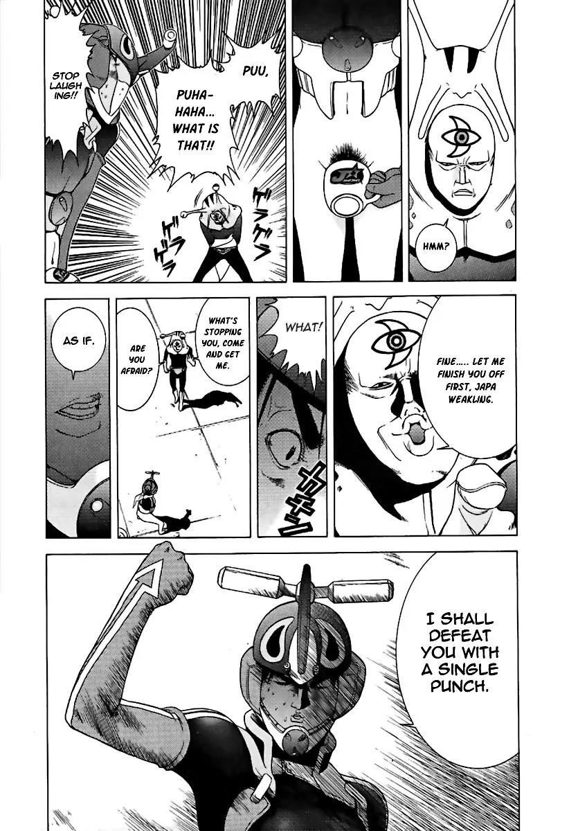 Choumukiryoku Sentai Japafive Chapter 2 page 7 - Chapter 2: Eeeek!!