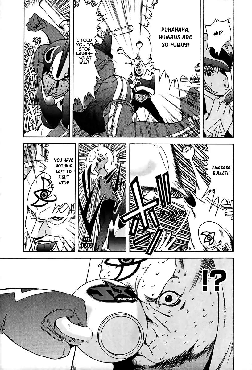 Choumukiryoku Sentai Japafive Chapter 2 page 8 - Chapter 2: Eeeek!!
