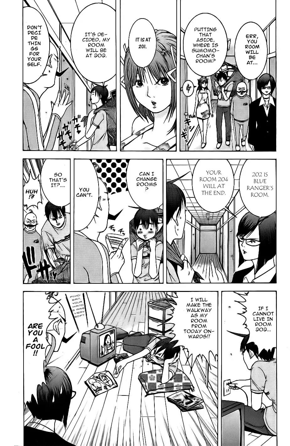 Choumukiryoku Sentai Japafive Chapter 4 page 5 - Chapter 4: Akabane-kun is Floating in the Skies