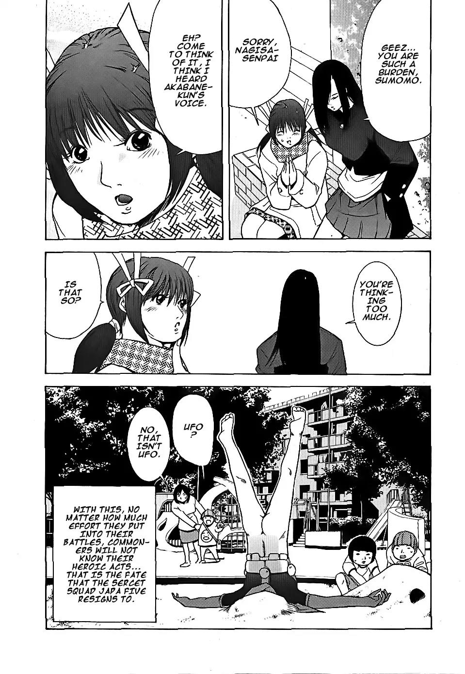 Choumukiryoku Sentai Japafive Chapter 6 page 24 - Chapter 6: Come Even If You Die Once!!